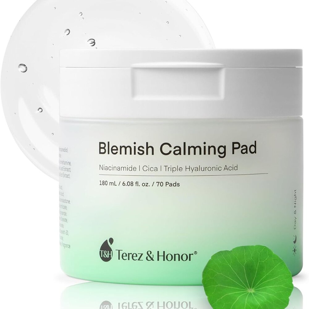 Terez & Honor Blemish Calming Pad Niacinamide Cica 70 pads (180ml)